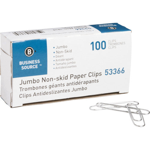 Business Source Jumbo Nonskid Paper Clips (BSN53366)