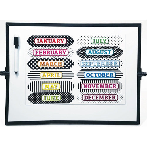 Ashley Magnetic Chalkboard Calendar Months