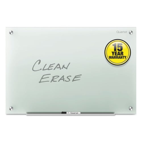 Quartet Infinity Glass Marker Board, 36 x 24, Frosted Surface
